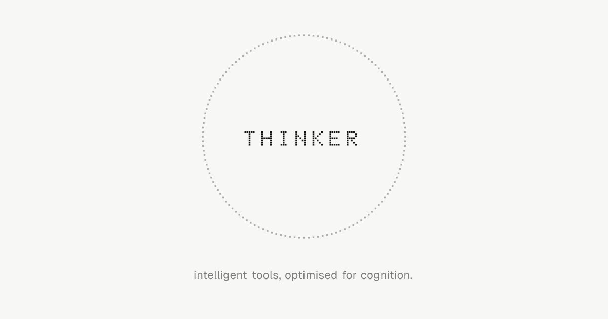 Thinker — AI Research & Writing Workspace